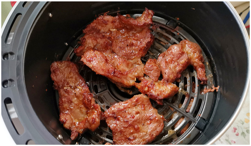 รวมเมนูหมูจากหม้อทอดไร้น้ำมัน เมนูหมูทำด้วยหม้ออบลมร้อน สูตรอาหาร