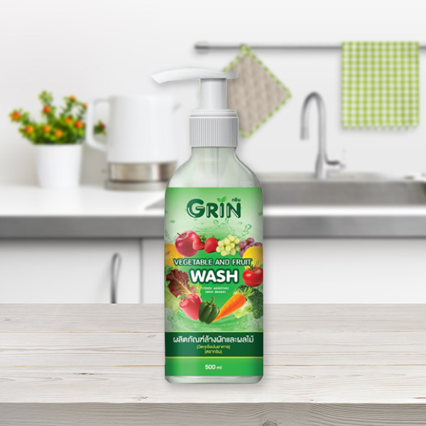 GRIN (กริน) น้ำยาล้างผักและผลไม้ยี่ห้อไหนดี น้ำยาทำความสะอาด ล้างผักและผลไม้ เรื่องอาหารน่ารู้อื่น ๆ