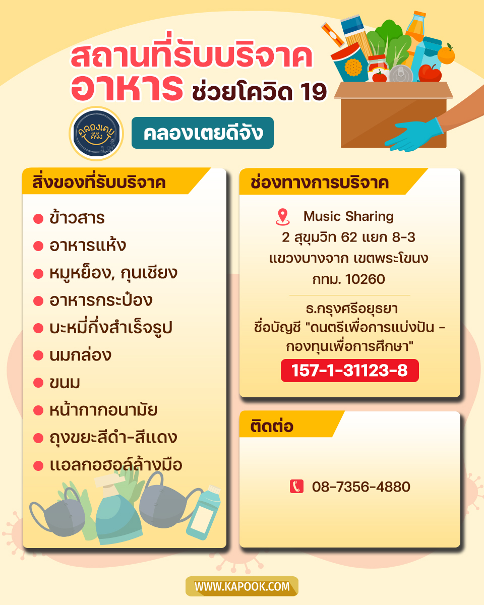 บริจาคอาหาร