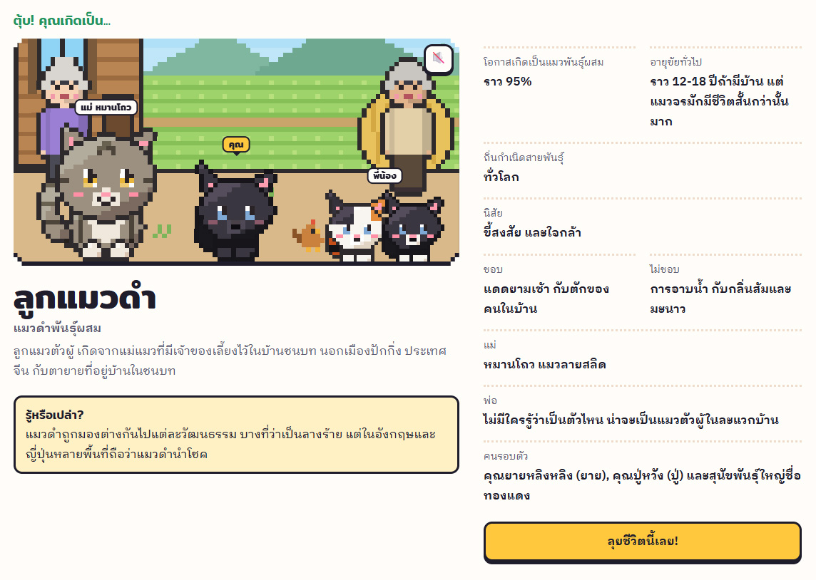 1 ใน 600 ล้านแมว