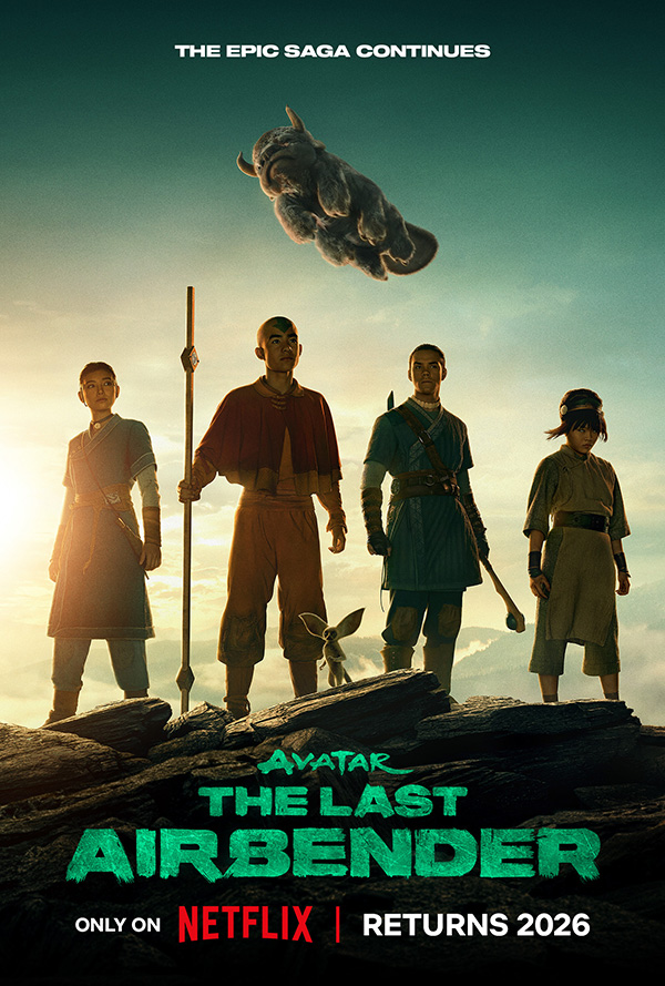 เณรน้อยเจ้าอภินิหาร ซีซั่น 2 Avatar: The Last Airbender Netflix โปสเตอร์