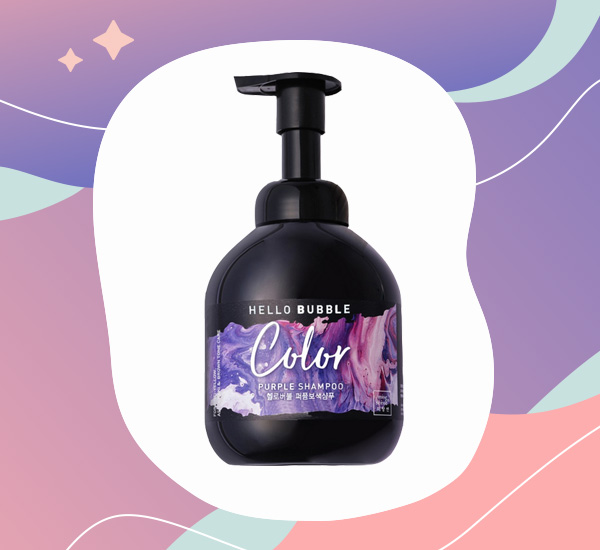 Mise En Scene Hello Bubble Color Purple Shampoo