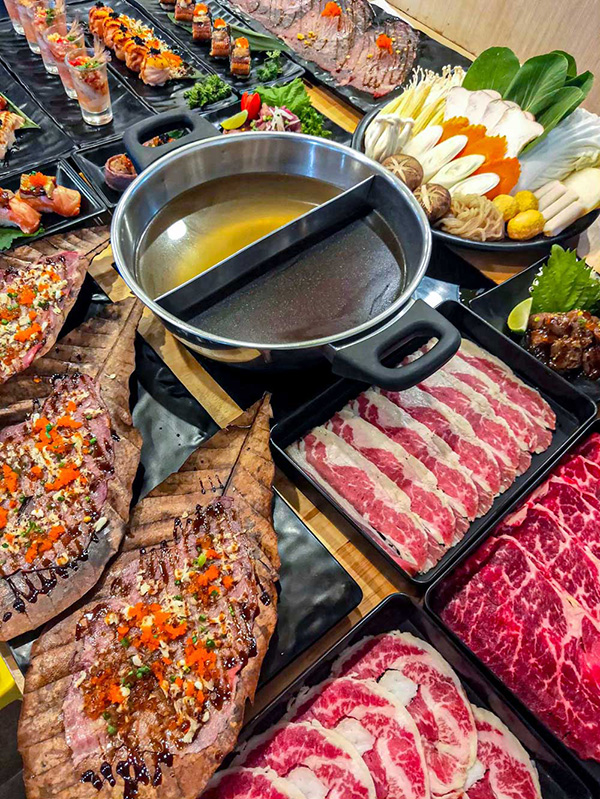 Penguin Eat Shabu