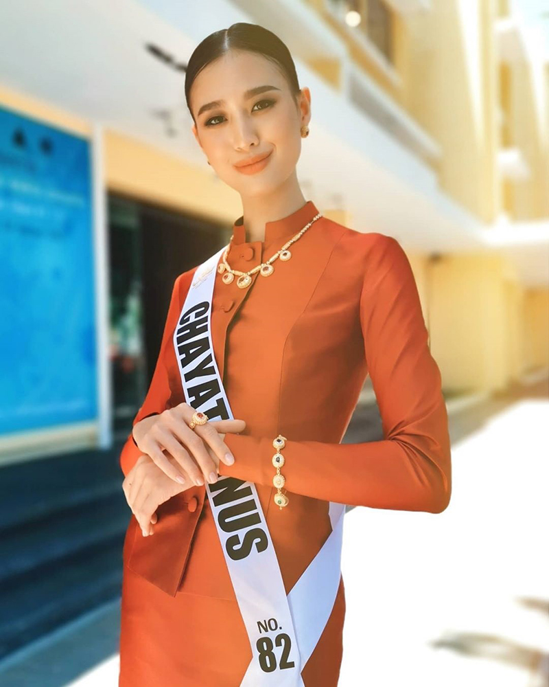 เฌอเอม ชญาธนุส Miss Universe Thailand 2020