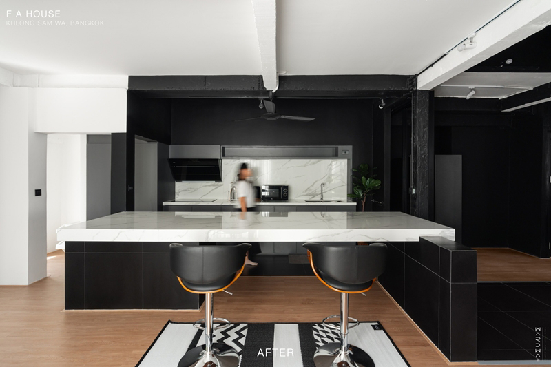 รีโนเวทบ้านเก่า 20 ปี ห้องครัว