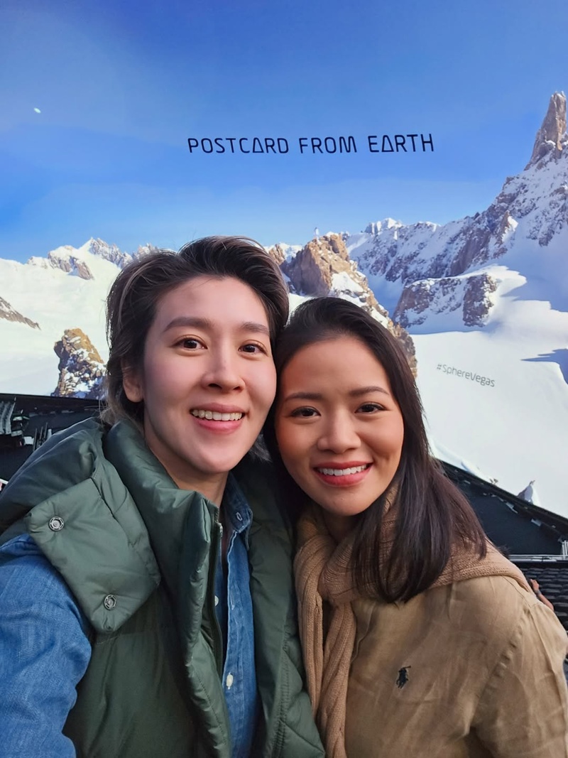 เชียร์ ฑิฆัมพร อวยพรวันเกิด หมิว รังสินี