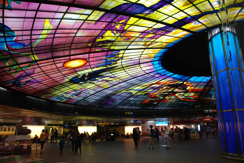 Formosa Boulevard Station ที่เที่ยวไต้หวัน