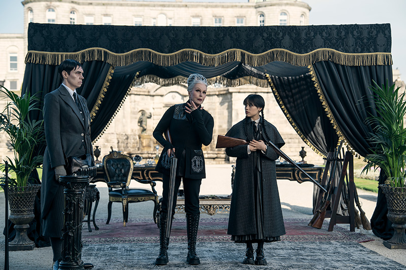 ภาพ Wednesday Addams จากซีรีส์ Wednesday ซีซั่น 2 ภาค 2