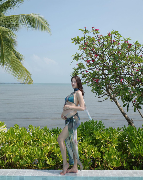 ใบหม่อน กิตติยา ดาราท้อง