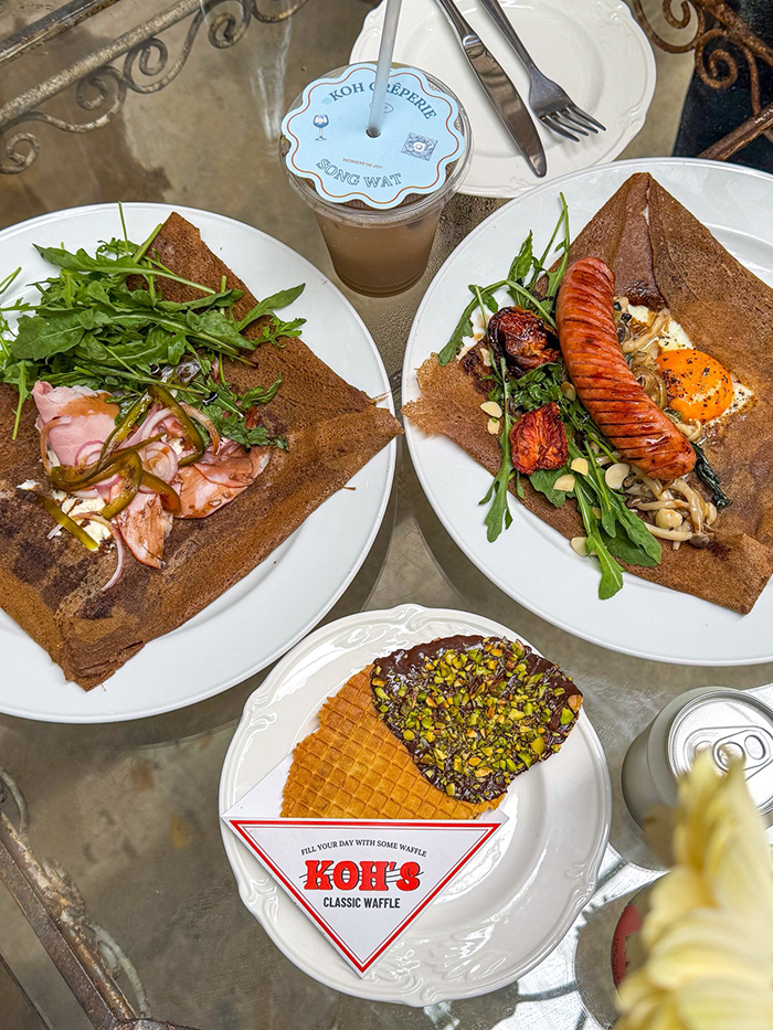 ร้านเด็ดถนนทรงวาด 2025 Koh Creperie