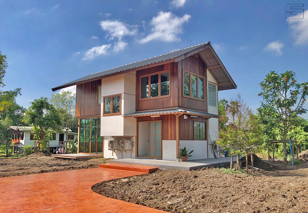 บ้านชายคลอง แบบบ้านริมคลอง