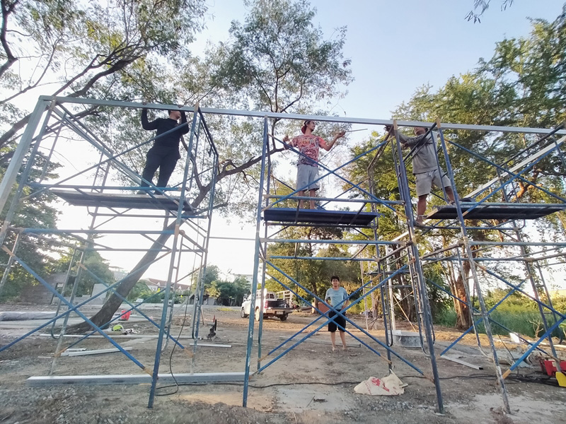 โรงเรือนทำเอง