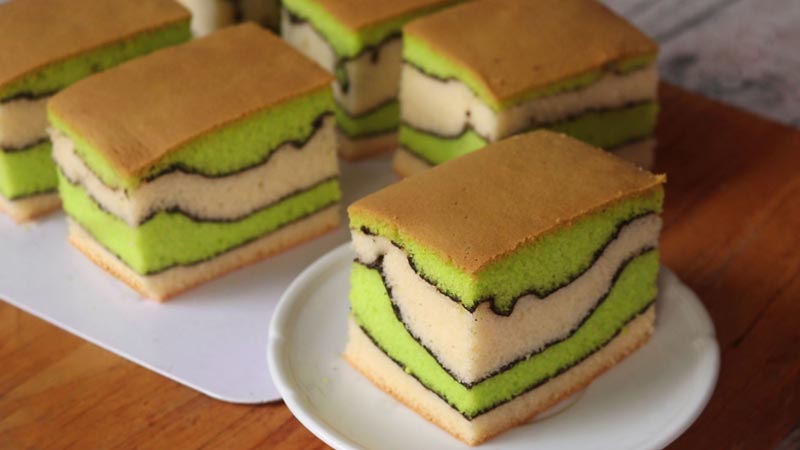 เค้กลายแผนที่ Topo Map Cake