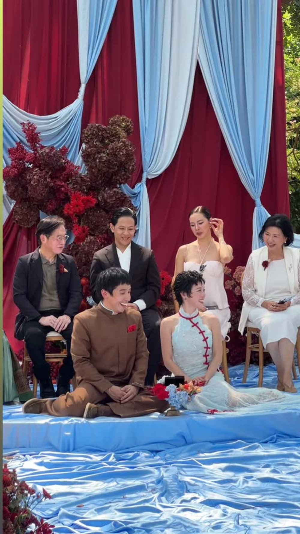 เปิดข้อความ คริส หอวัง ถึง โอม Cocktail หลังพูดในงานแต่ง พลอย - เต Three Man Down  