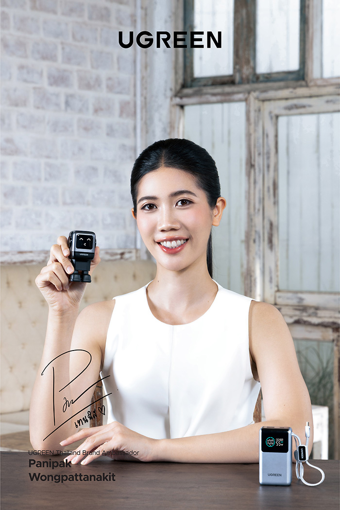 UGREEN เซ็นสัญญากับ พาณิภัค วงศ์พัฒนกิจ