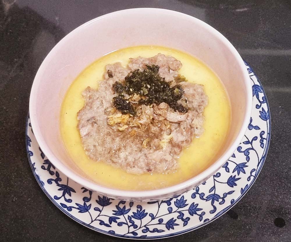 หมูสับนึ่งปลาอินทรี