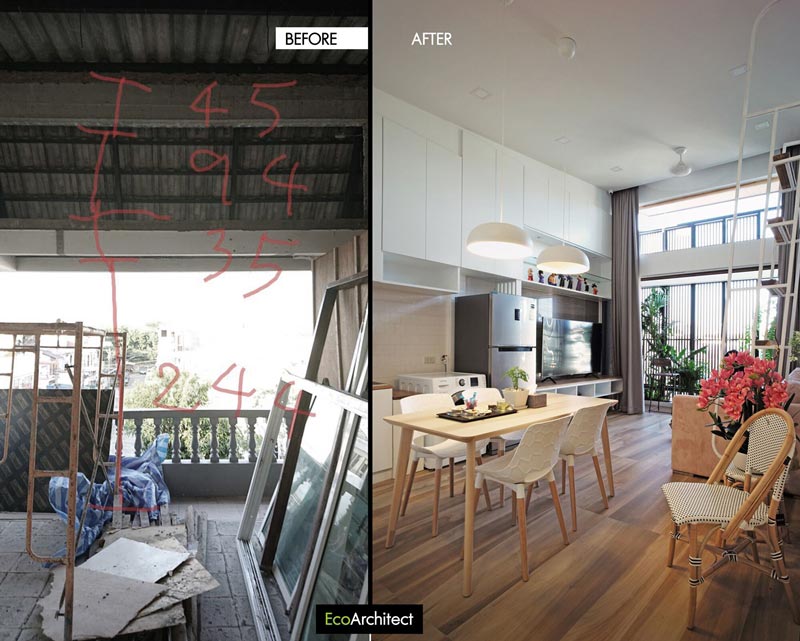 รีโนเวทตึกแถวเป็นออฟฟิศ