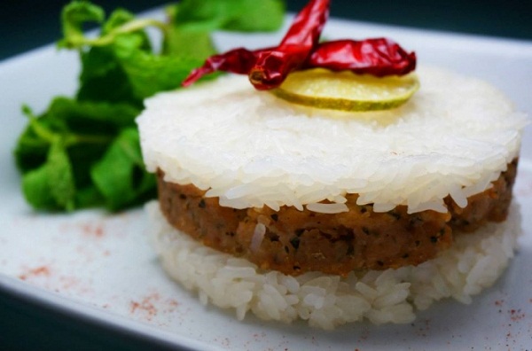 เบอร์เกอร์ลาบหมู