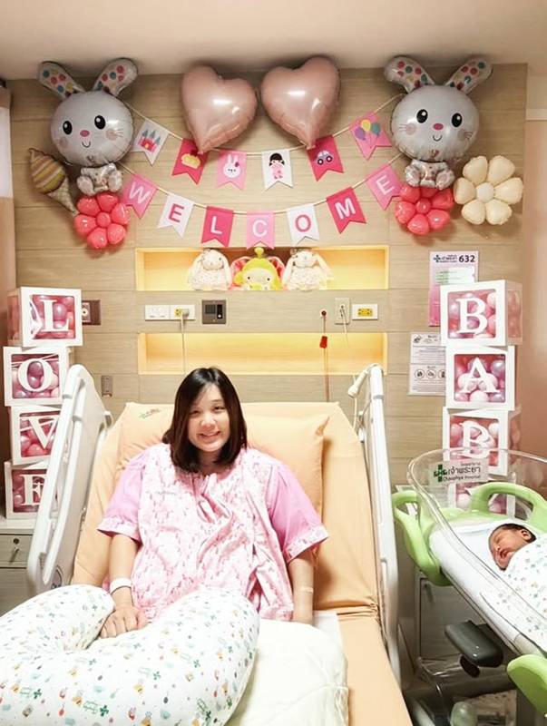 ปุ๊กลุก ภรรยา ตั้น พิเชษฐ์ไชย คลอดลูก