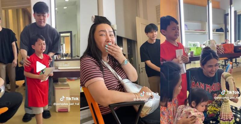 น้องพายุ ลูกชมพู่ อารยา 