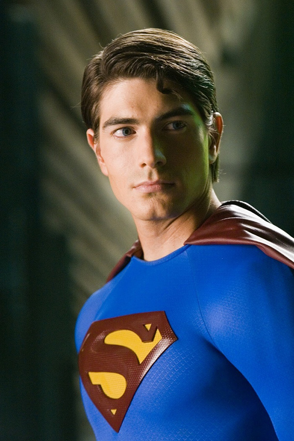 ภาพ Brandon Routh ขณะสวมชุด Superman ใน Superman Returns