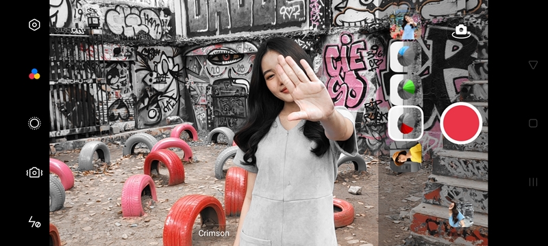 oppo Monochrome Crimson