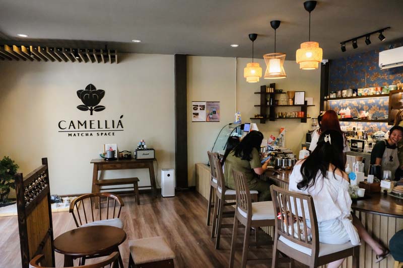 Camellia Matcha Space คาเฟ่มัทฉะสไตล์ญี่ปุ่นในพัทยา