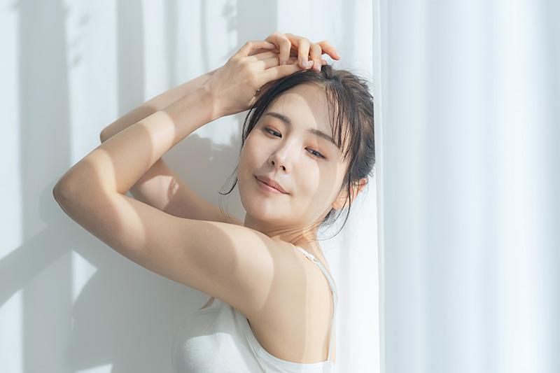 วิธีดูสีผิวตัวเอง