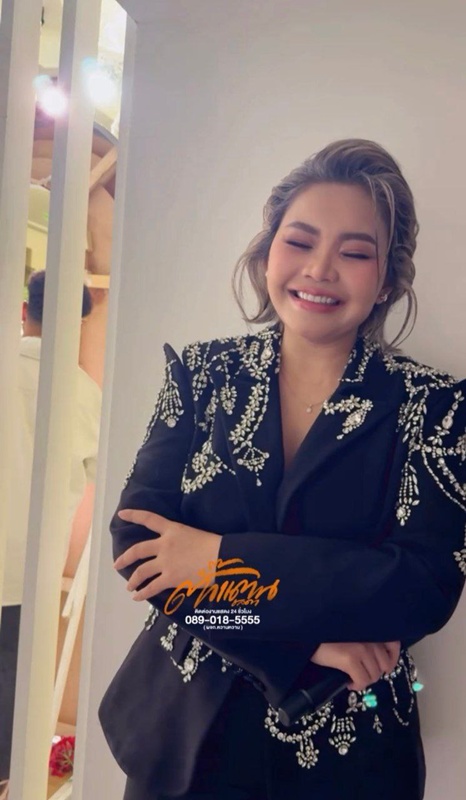 ตั๊กแตน ชลดา ออกงานแรกหลังทำหน้า