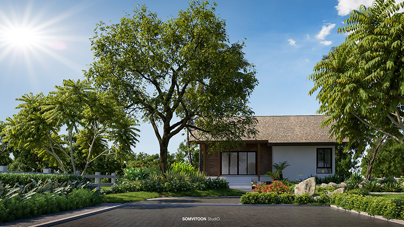 บ้านในสวน Green Delwald