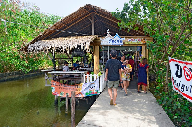 ตลาดน้ำใกล้กรุงเทพฯ