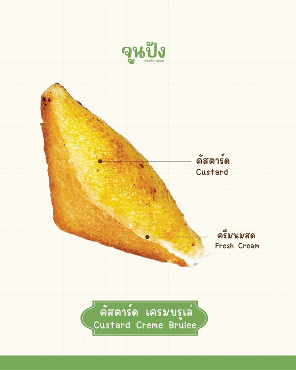 ร้านแซนด์วิชทอด จูนปัง ขนมปัง-นมสด