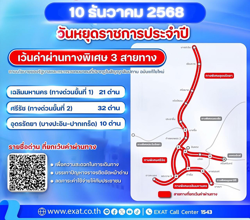 ทางด่วนฟรี