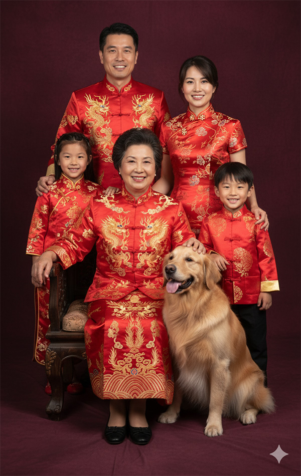 รูปหมู่ Gemini AI