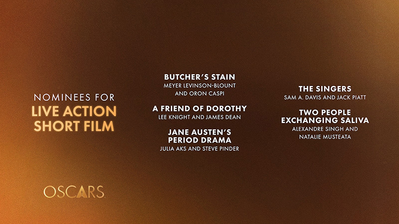 รายชื่อผู้เข้าชิงรายชื่อผู้เข้าชิงออสการ์ 2026 รางวัล Academy Awards ครั้งที่ 98