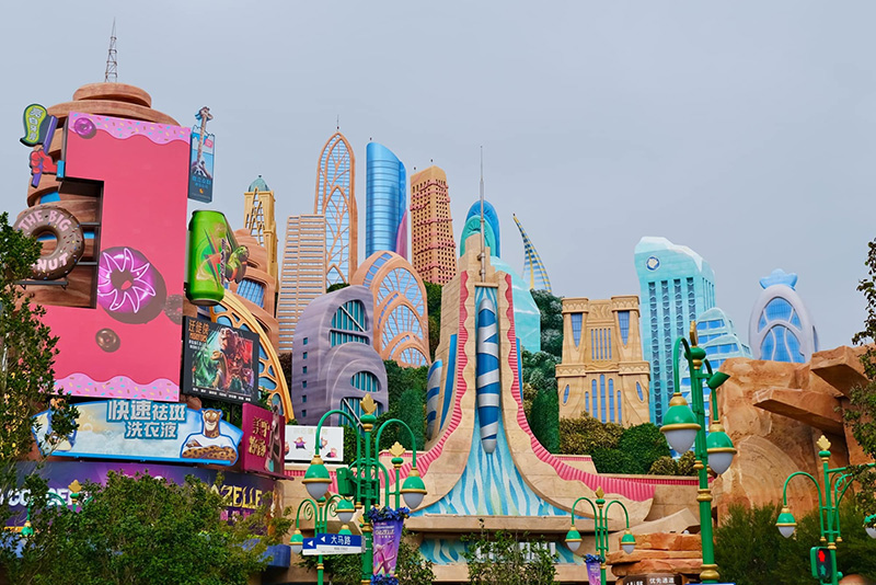 เครื่องเล่นในเซี่ยงไฮ้ดิสนีย์แลนด์