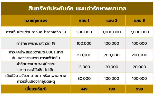 ประกันโควิด