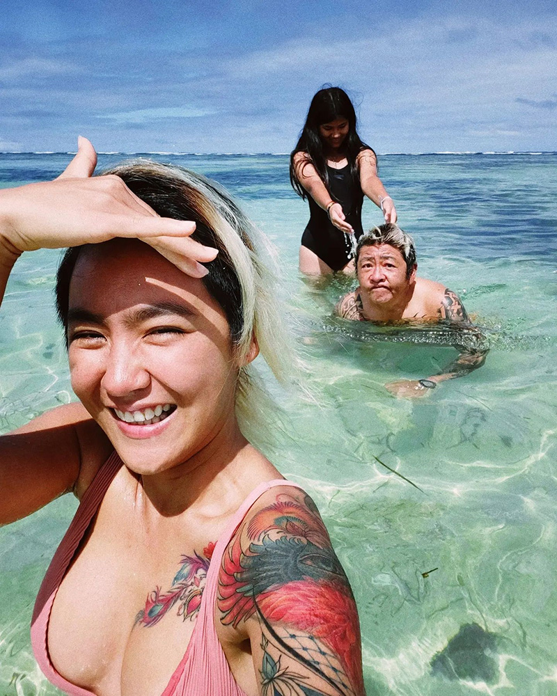 ปีใหม่ ควง ป๋าต๊อบ เที่ยวทะเลบาหลี 