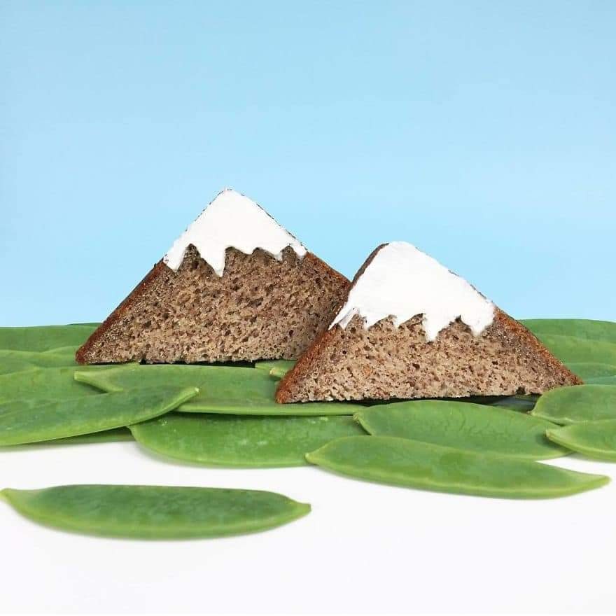 ศิลปะจากของอาหาร