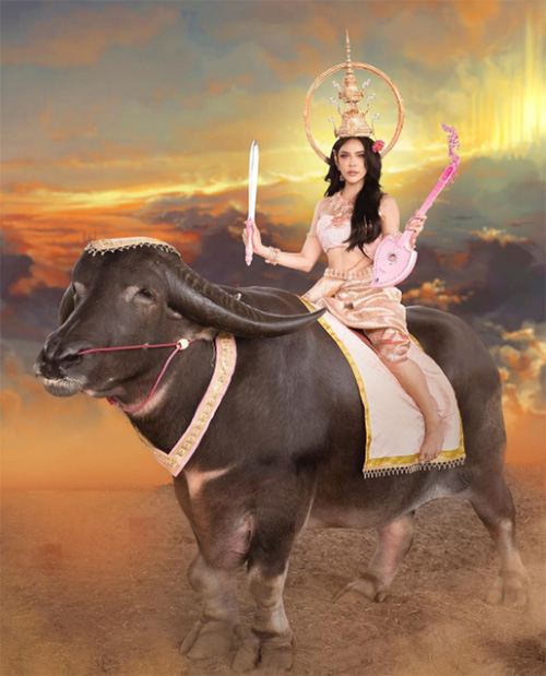 นัท นิสามณี นางสงกรานต์