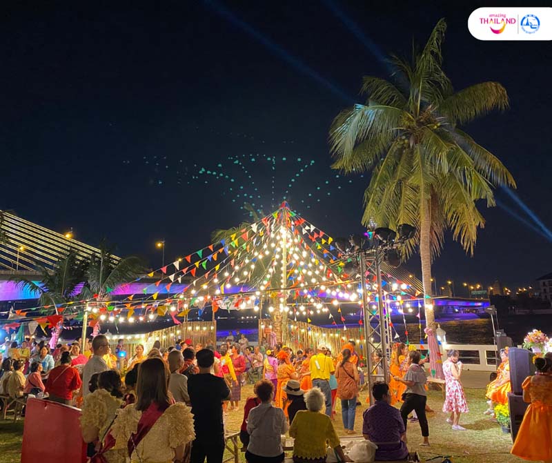 กิจกรรม งานวัฒนธรรมสองฝั่งเจ้าพระยา มหาเจษฎาบดินทร์