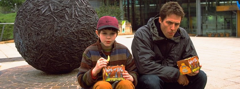 ฉากจาก About a Boy ผลงานเรื่องแรก นิโคลัส โฮลต์