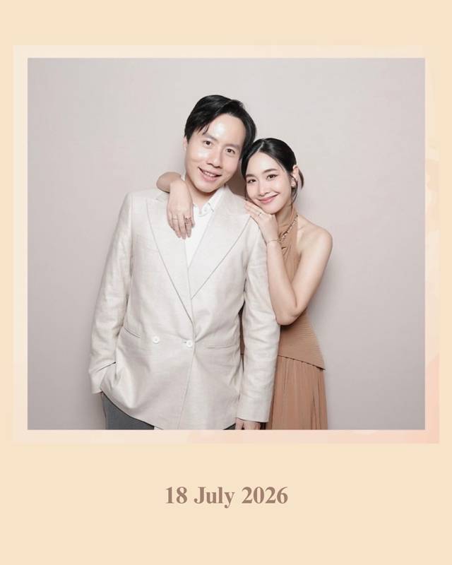 น พีชญา ควง เคลวิน ร่วมยินดีน้องชายแต่งงาน 