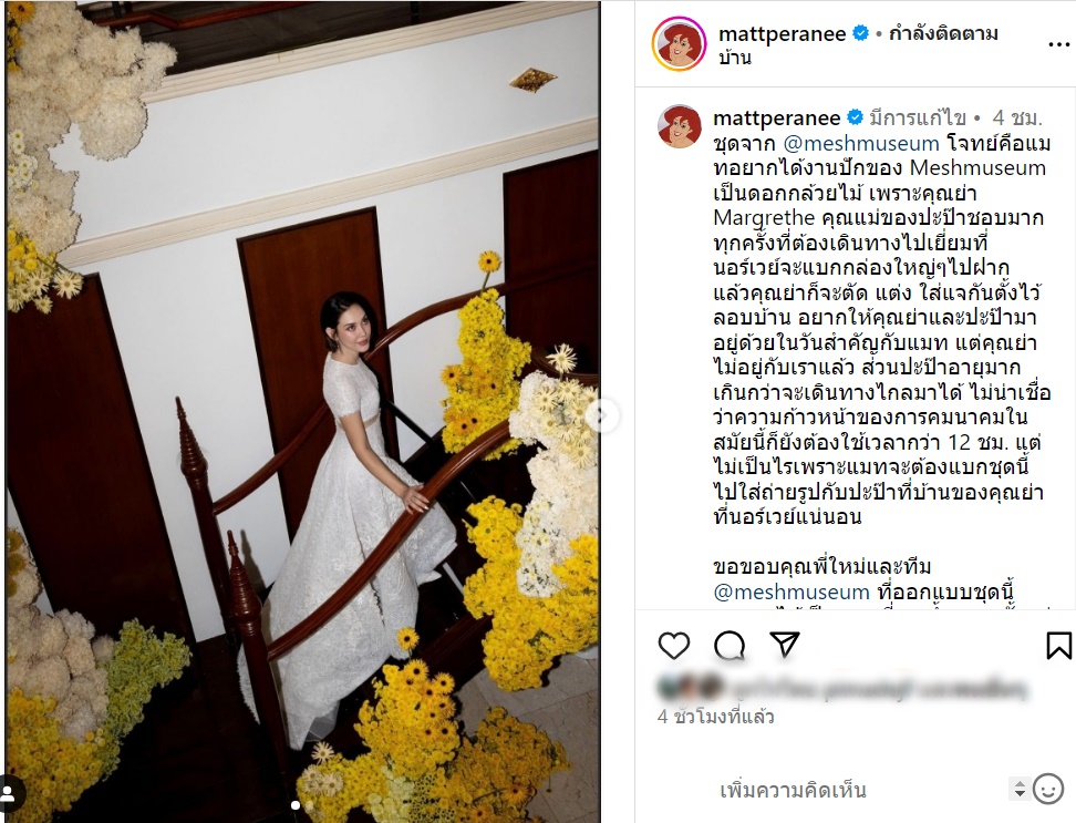 งานแต่งแมท เฟม