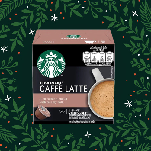 กาแฟแคปซูลสตาร์บัคส์ ดอลเช่ กุสโต้ คาเฟ่ ลาเต้