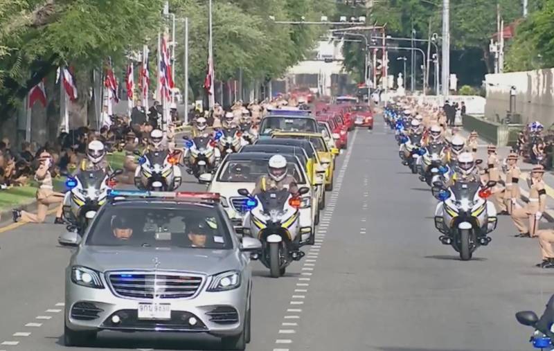 ขบวนเชิญพระศพ เจ้าฟ้าพัชรกิติยาภา