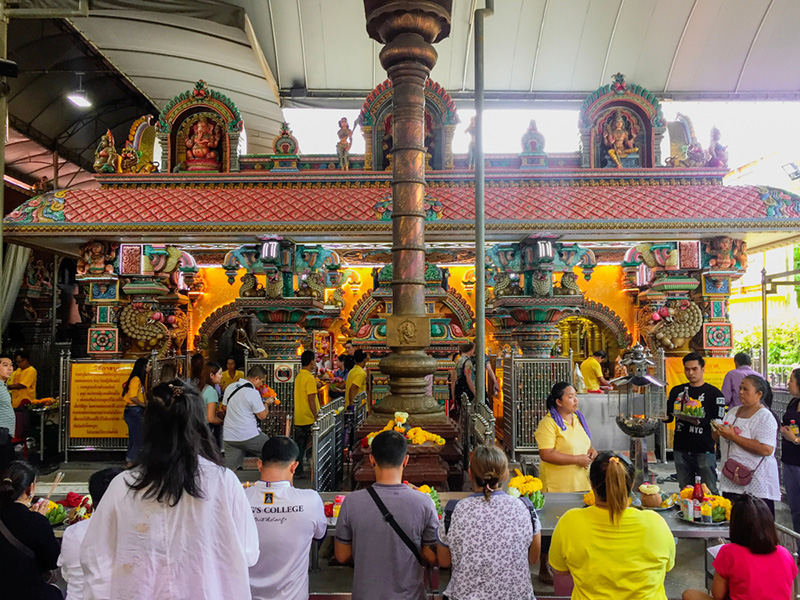 สถาปัตยกรรมและศิลปกรรม ของวัดพระศรีมหาอุมาเทวี