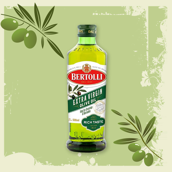 Bertolli Extra Virgin Olive Oil น้ำมันมะกอกสกัดเย็น ยี่ห้อไหนดี 2026 น้ำมันมะกอก ทำอาหาร