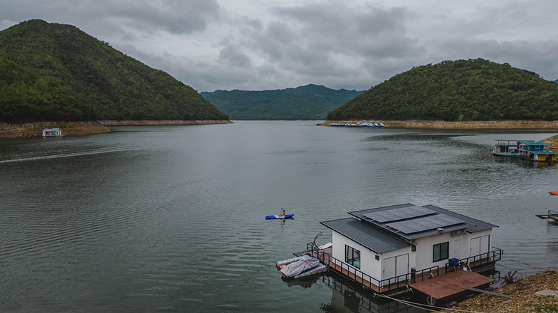 บรรยากาศ Lakeation Kanchanaburi