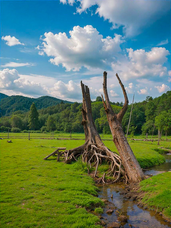 ทุ่งหญ้าสีเขียว ที่เที่ยวหน้าฝน 2568 อ่างเก็บน้ำน้ำงิม